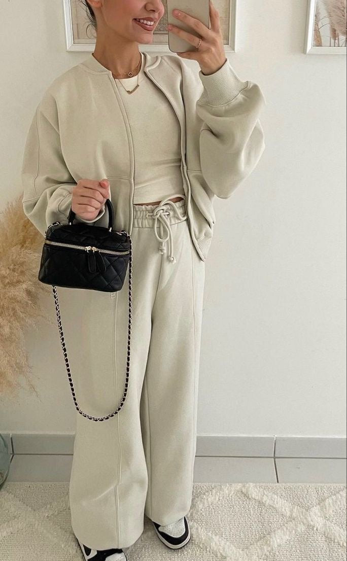 Comfy Damespak – 2-Delige Lounge Set met Trui & Broek