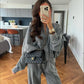 Comfy Damespak – 2-Delige Lounge Set met Trui & Broek