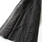 Lange Lederen Trenchcoat met Hoge Kraag voor Dames