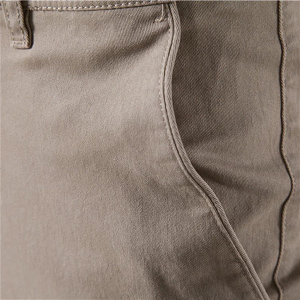 Heren Slim Fit Broek – Comfortabel en Ademend Katoen