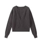 Gebreide V-Hals Hoodie voor Dames – Losse en Comfortabele Herfst Pullover