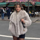 Dames Fake Fur Coat – Luxe en Warme Nepbont Jas