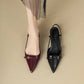 Dames Slingback Pumps met Mid-Hak – Elegant en Comfortabel