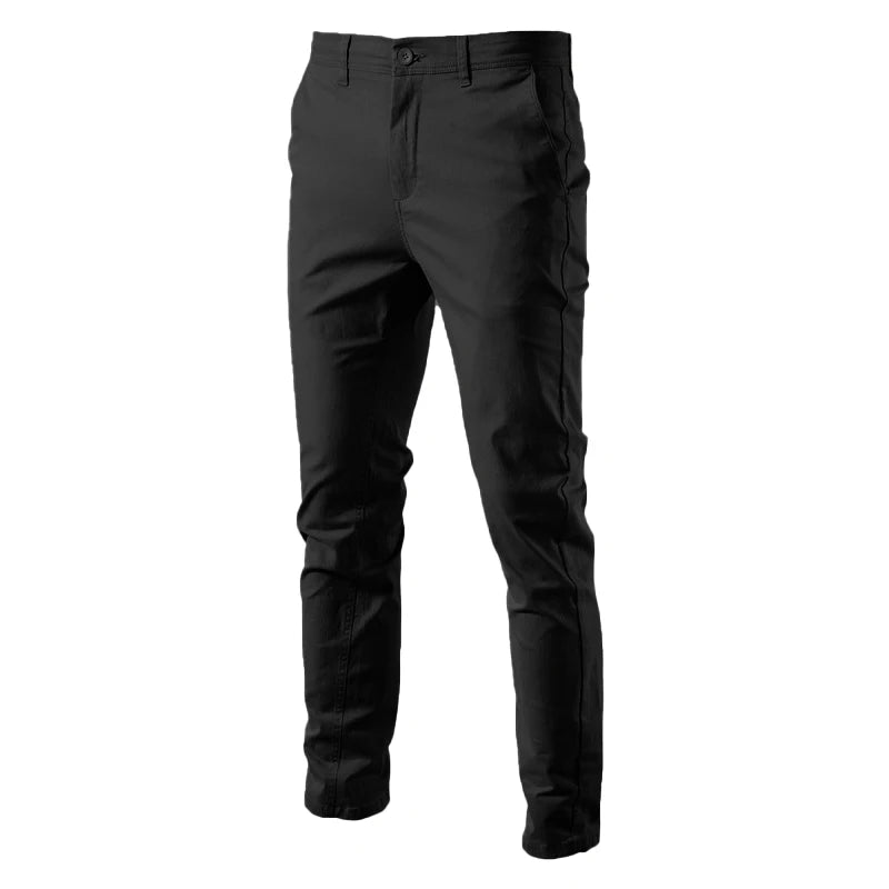 Heren Slim Fit Broek – Comfortabel en Ademend Katoen