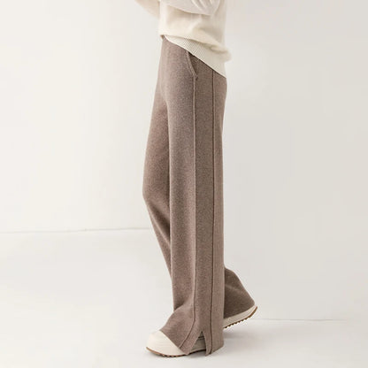 Wollen Damesbroek – Luxe Comfort & Tijdloze Elegantie