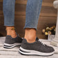 Dames Denim Sneakers –Dikke Zool & Comfortabele Pasvorm