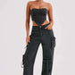 Wijde Cargobroek voor Dames – Trendy Baggy Jeans