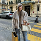 Dames Fake Fur Coat – Luxe en Warme Nepbont Jas