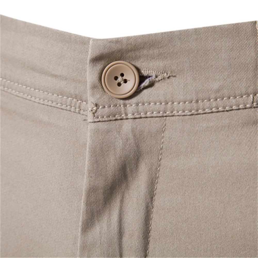 Heren Slim Fit Broek – Comfortabel en Ademend Katoen