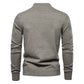 Heren Gebreid Katoenen Vest – Casual Comfort met Mock-Hals