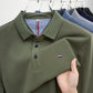 Heren Poloshirt - Lange Mouwen, Comfortabel en Ademend