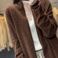 Wolmix Dames Vest – Lang en Elegant voor Lente & Herfst