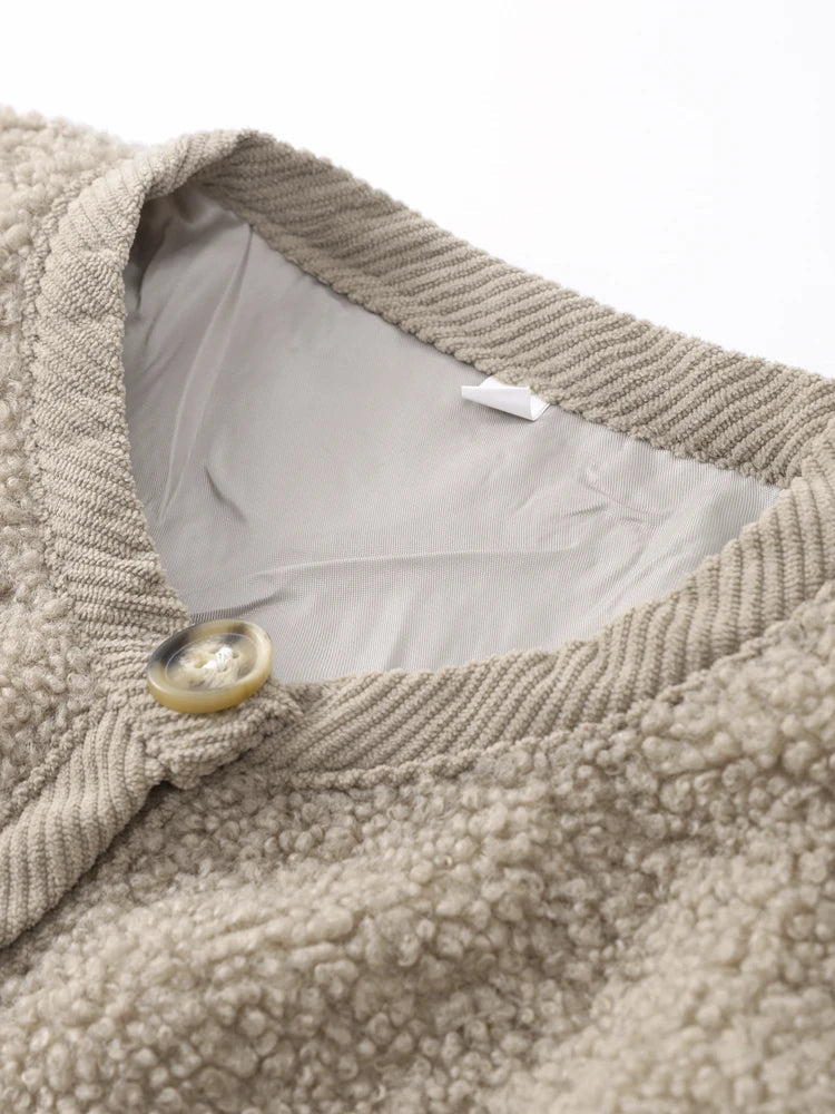 Dames Teddy Vest – Zacht en Warm Luxe Fleece Vest