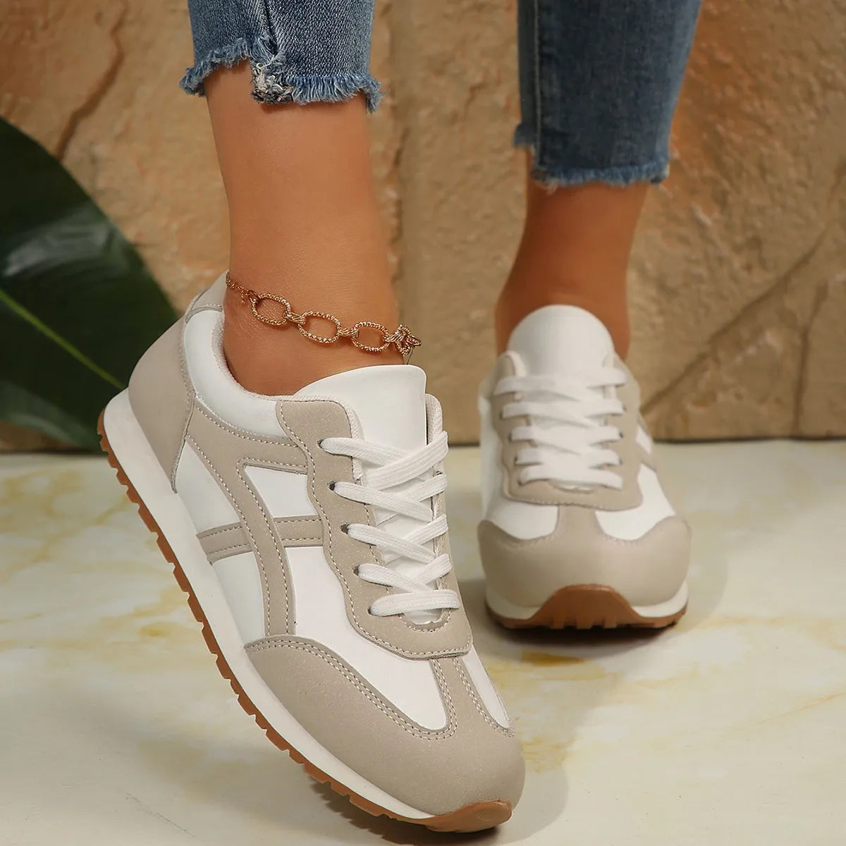 Dames Sneakers – Comfortabele Fashion Instappers