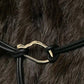 Vintage Faux Bontjas voor Dames – Luxe Herfst/Winterjas met Riem
