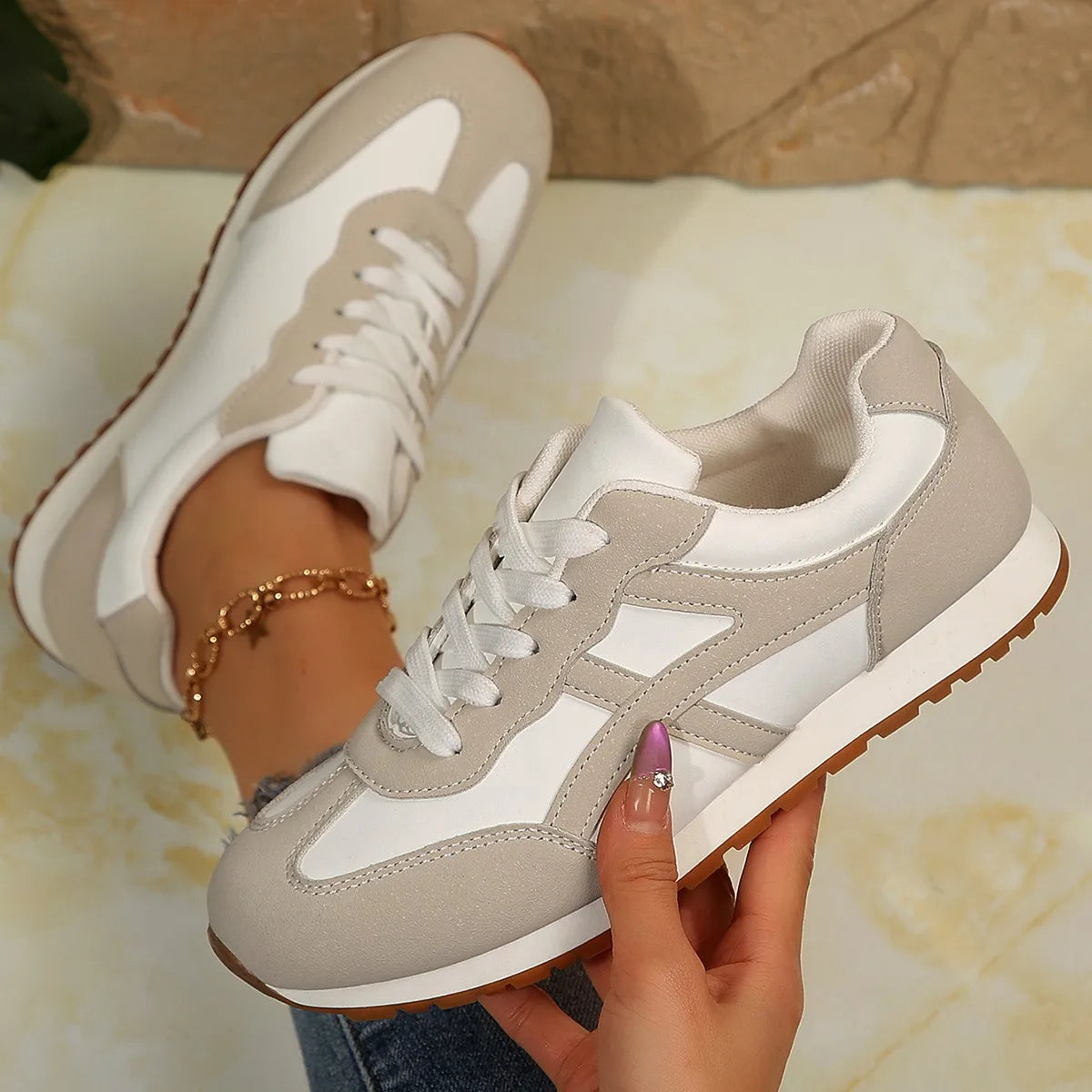 Dames Sneakers – Comfortabele Fashion Instappers
