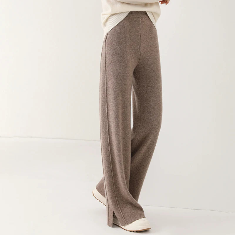 Wollen Damesbroek – Luxe Comfort & Tijdloze Elegantie