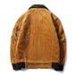 Heren Corduroy Jas met Bontkraag – Warme, Winddichte Winterjas