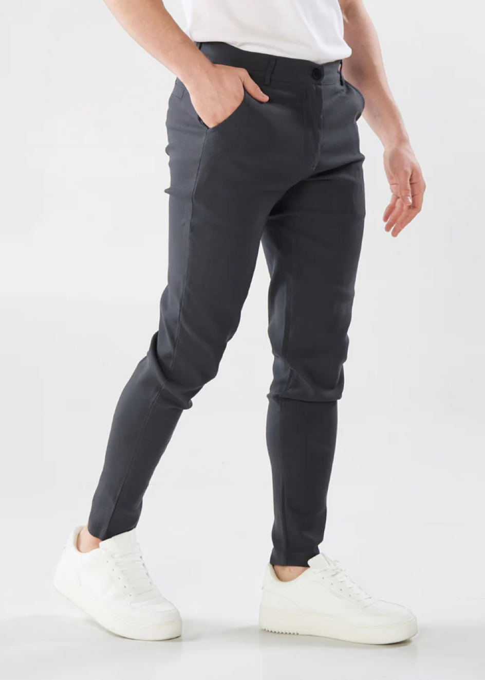 Heren Casual Broek – Slim Fit met Stretch
