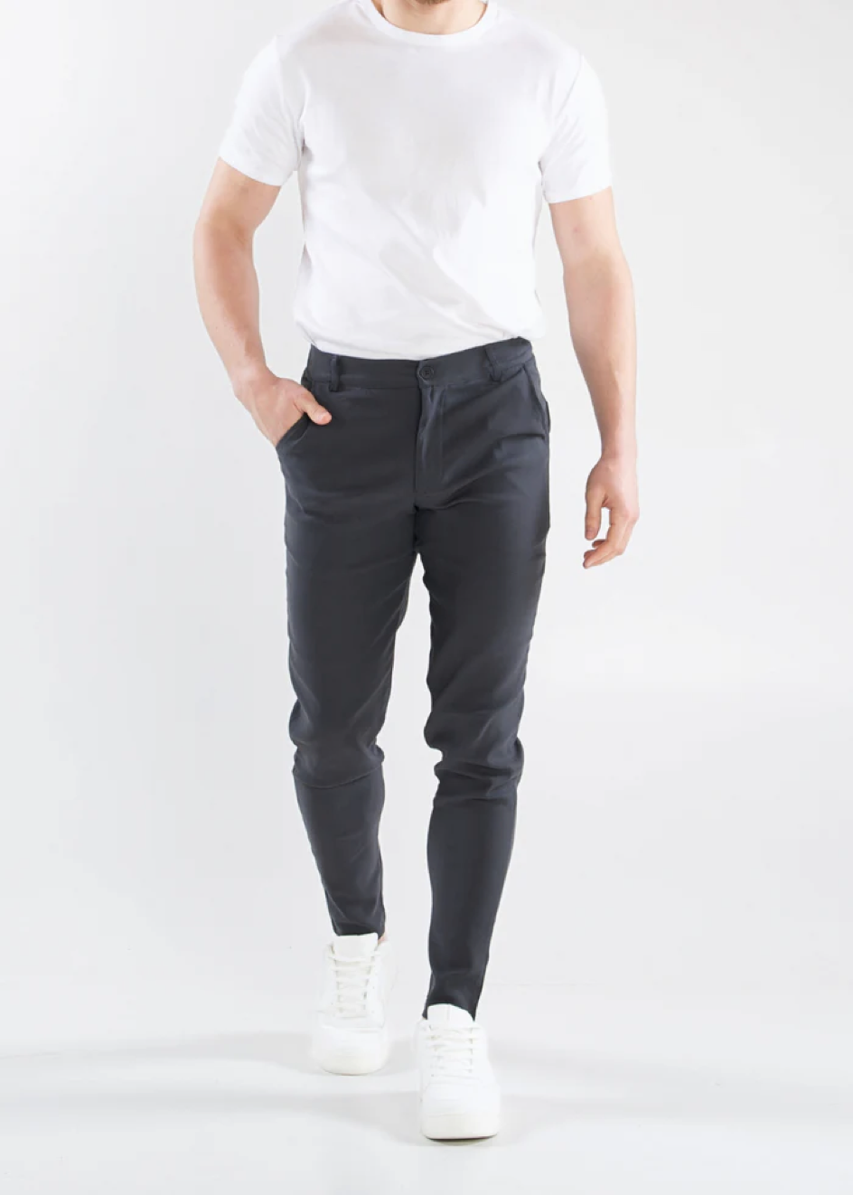 Heren Casual Broek – Slim Fit met Stretch