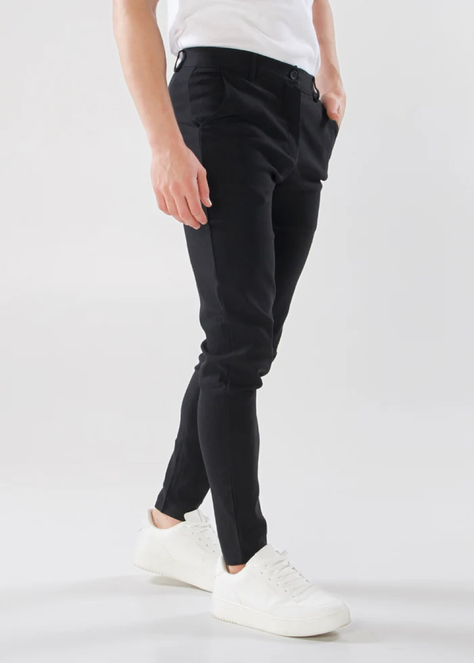 Heren Casual Broek – Slim Fit met Stretch