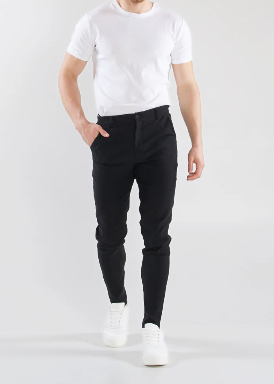 Heren Casual Broek – Slim Fit met Stretch
