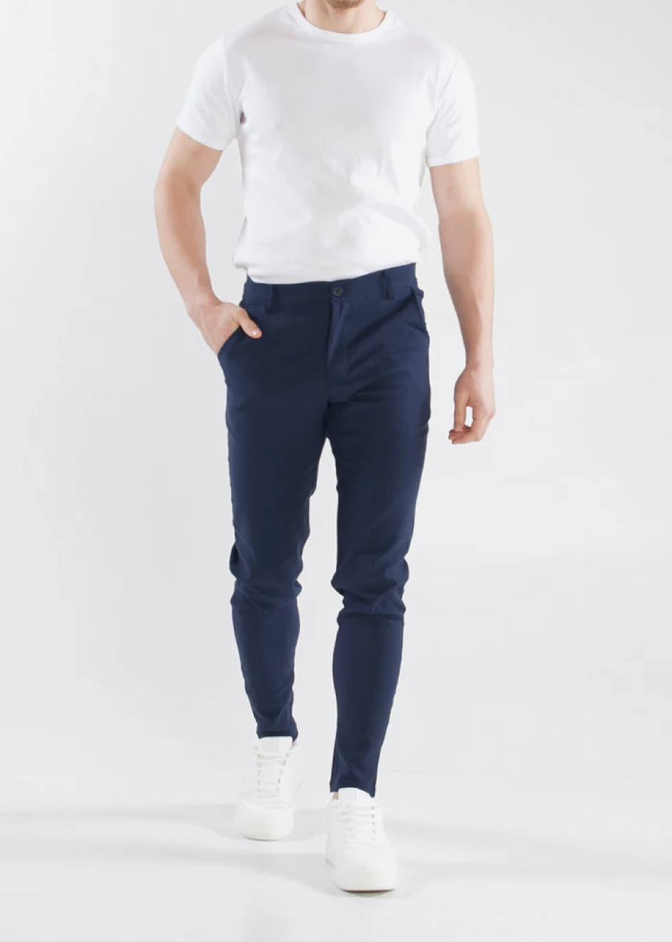 Heren Casual Broek – Slim Fit met Stretch