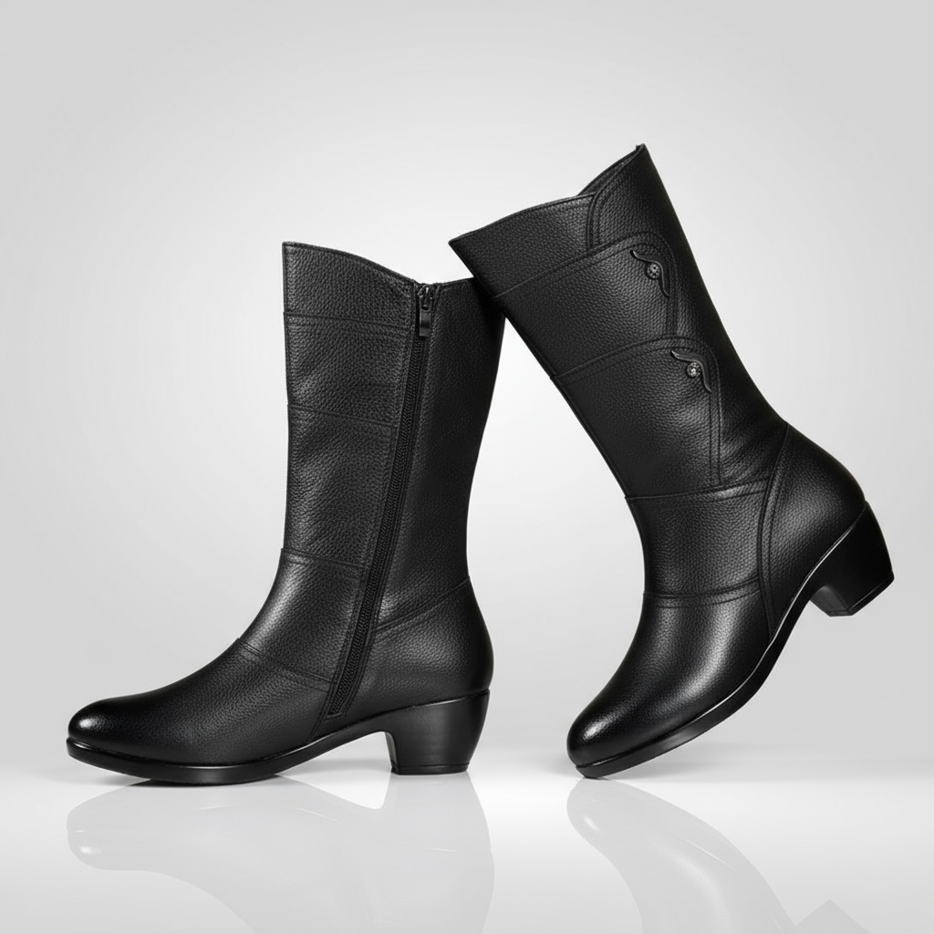 Dames Winterlaarzen – Warm, Comfortabel & Stijlvol met Pluche Voering