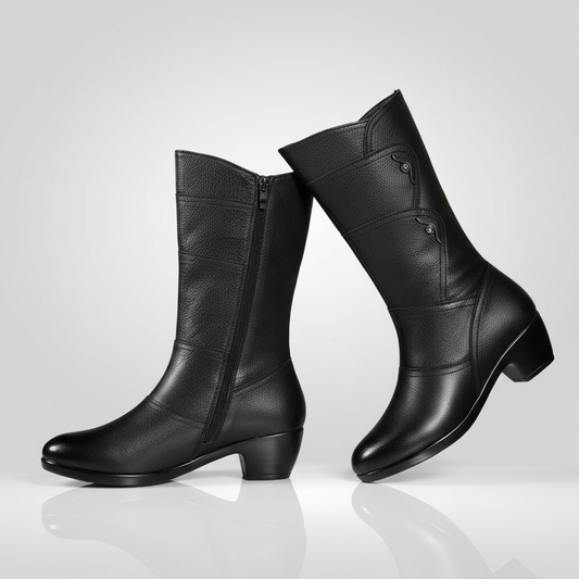 Dames Winterlaarzen – Warm, Comfortabel & Stijlvol met Pluche Voering