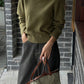 Groene Gebreide Sweater – Zachte en Comfortabele Damestrui