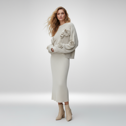 Cozy Knit Pullover – Zachte Gebreide Dames Trui met Losse Pasvorm