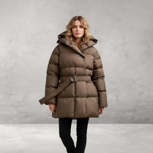 Winter Donsjas Dames - Pufferjack met Capuchon