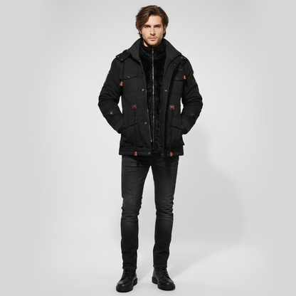 Piloten-Winterjas voor Heren – Warm en Stijlvol Design
